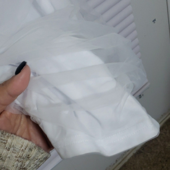 PrettyLittleThing White Ruched Strapless Sheath Dress - Picture 7 of 16